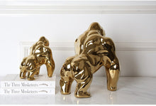 Load image into Gallery viewer, GOLD CHIMP DECORATIVE ORNAMENT