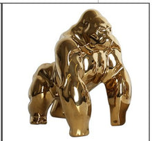 Load image into Gallery viewer, GOLD CHIMP DECORATIVE ORNAMENT