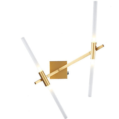 Suzie postmodern Minimalist Wind Tree Double Head Wall Sconce